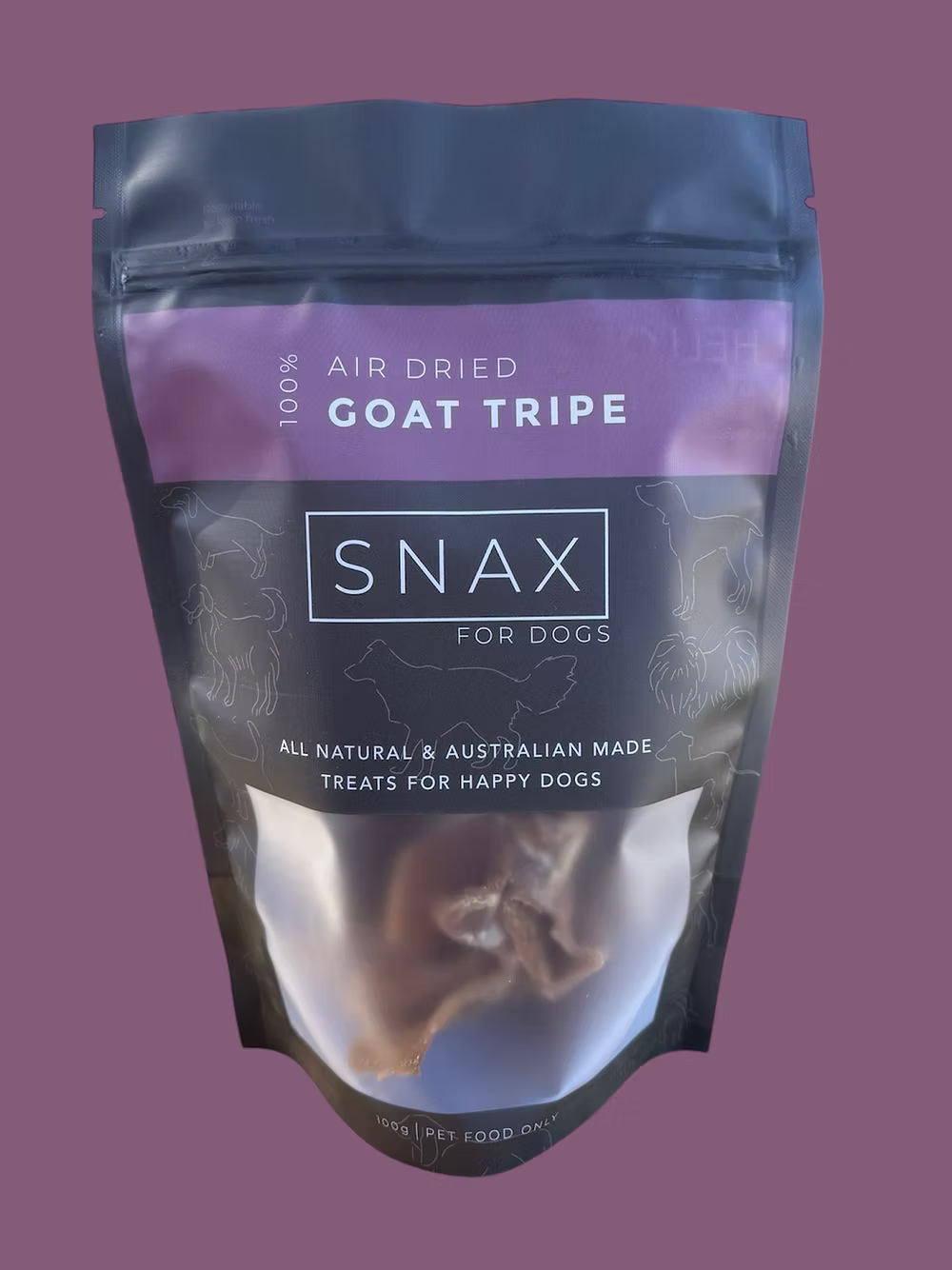 Air Dried Goat Tripe 100g