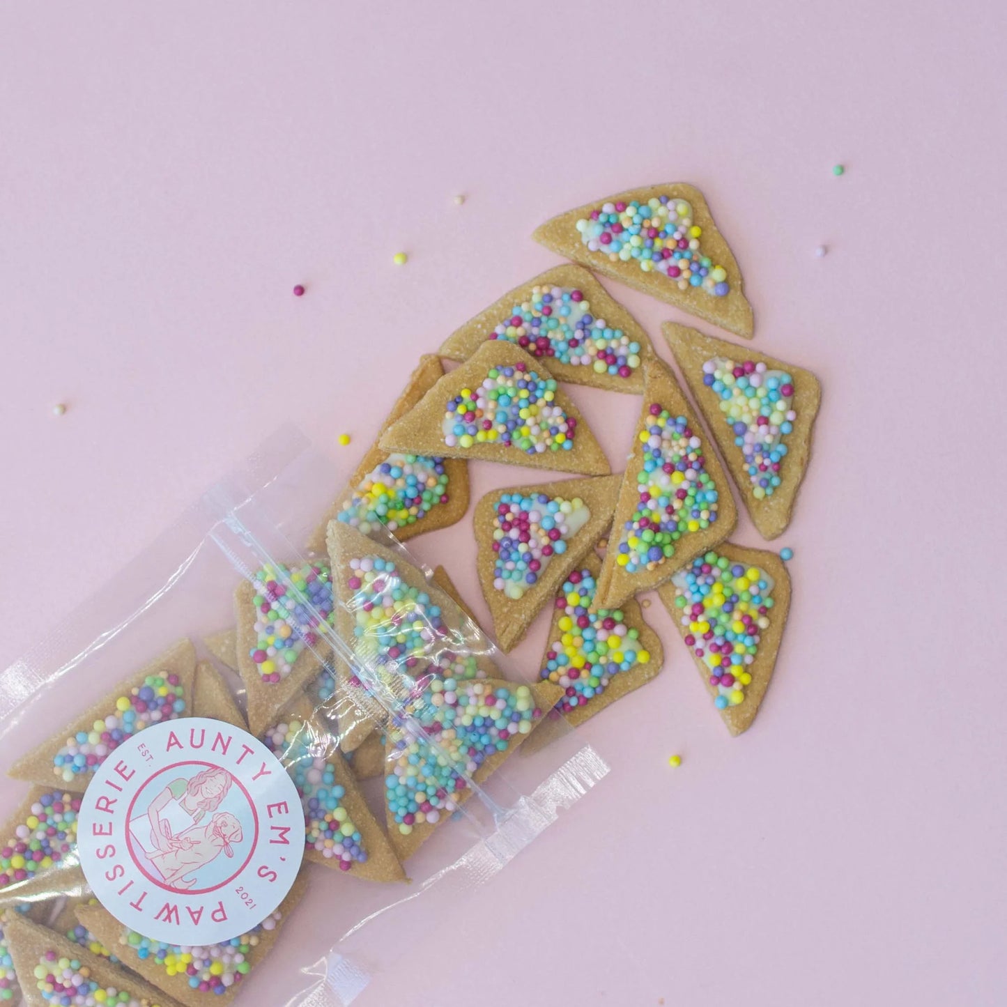 Mini Fairy Bread 20pk