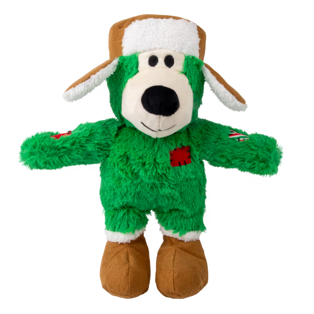 KONG HOLIDAY WILD KNOTS BEAR ASSORTED