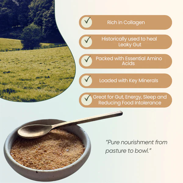 Grass Fed Beef Bone Broth Powder