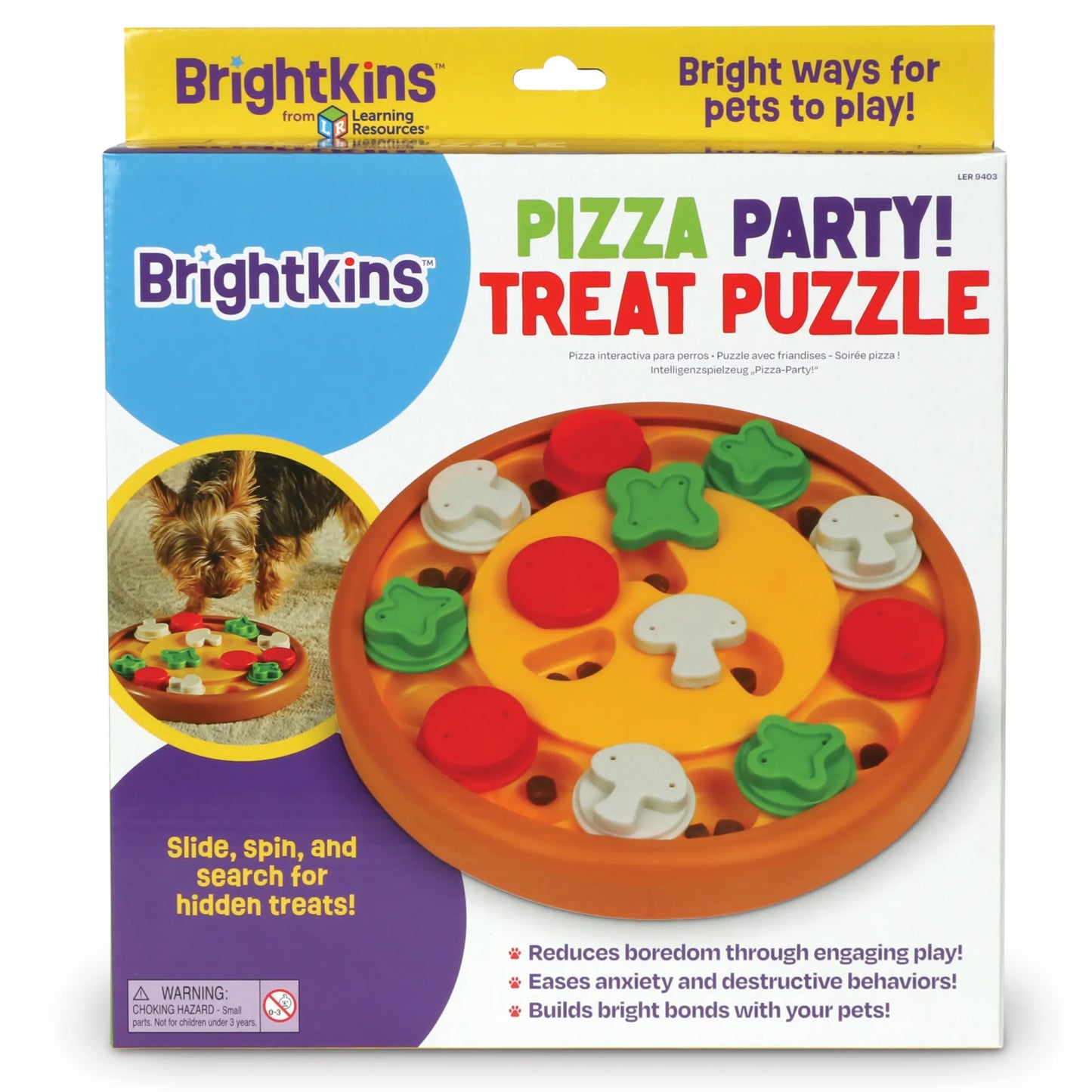 Brightkins Pizza Party Interactive Puzzle