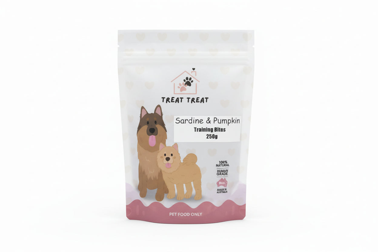 Sardine & Pumpkin Training Bites 250g