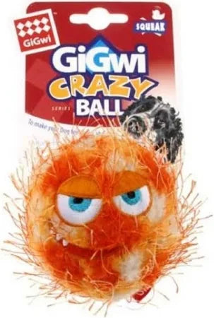 GIGWI Crazy Ball W/SQUEAKER MEDIUM