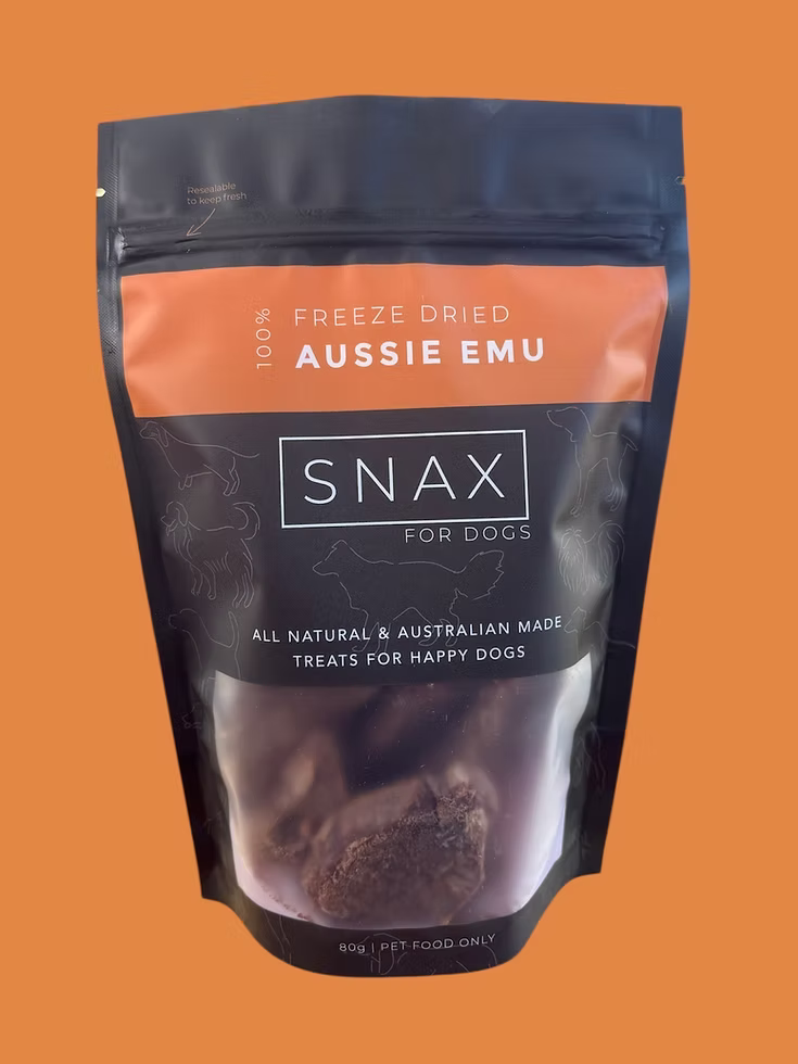 Freeze Dried Aussie Emu 80g