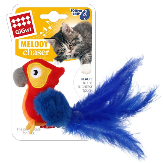 GIGWI CAT Melody Chaser Parrot Motion Active