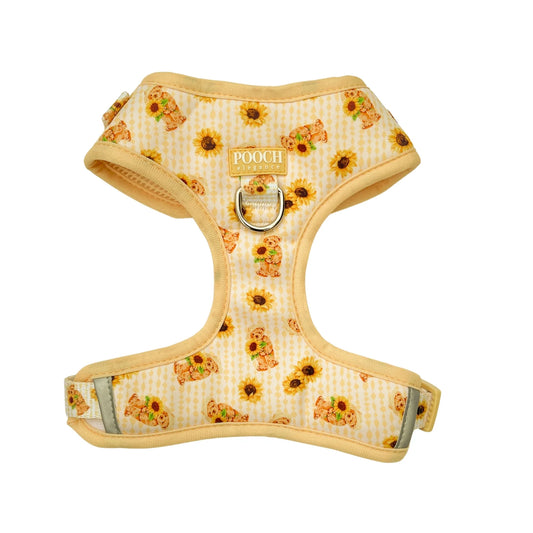 Sunflower Bears - Adjustable Dog Harness