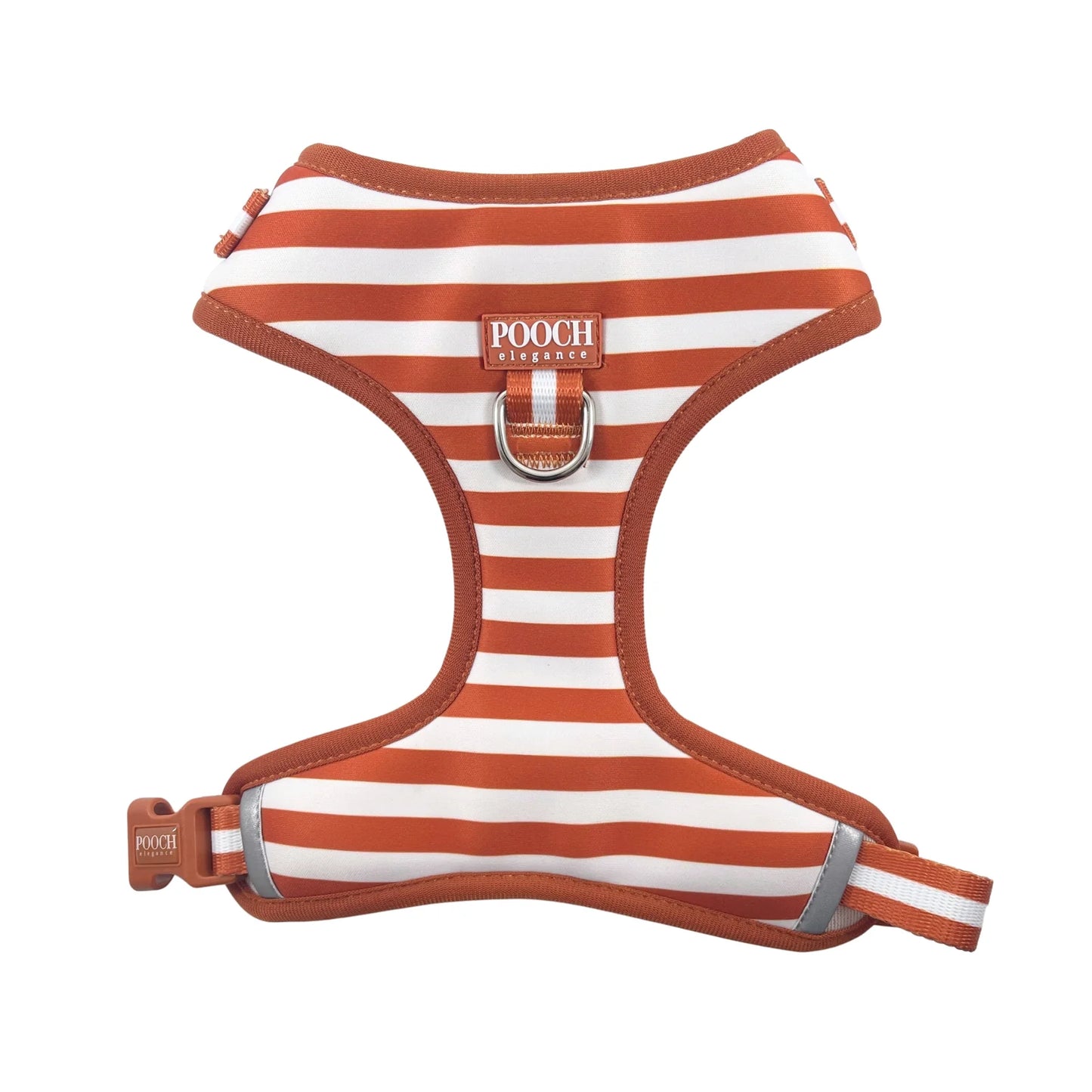 Carnival Stripe - Caramel Adjustable Dog Harness