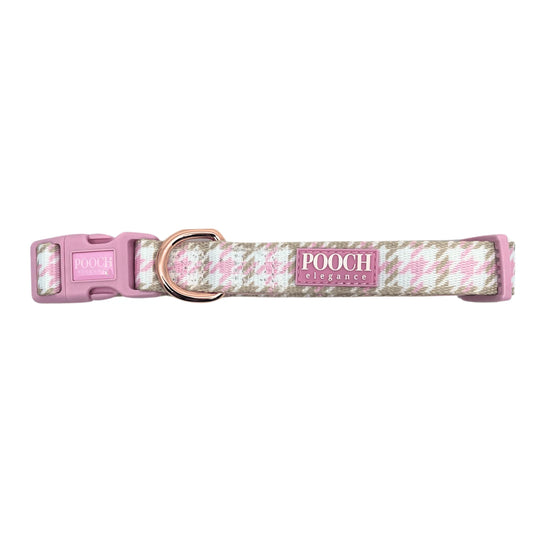 Houndstooth Belle - Dog Collar