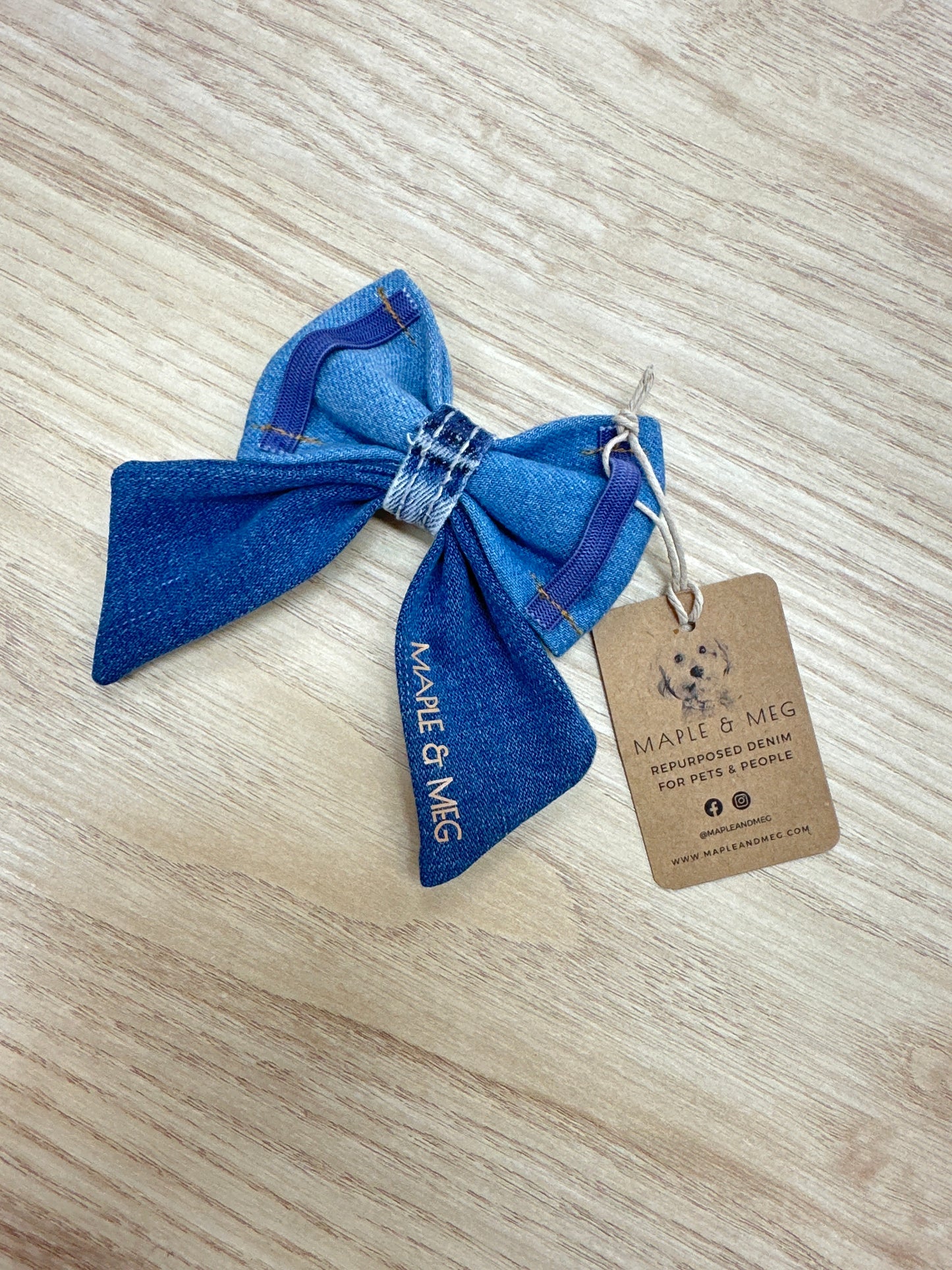 SBPDD02 (SAILOR BOW) - DENIM - PETITE