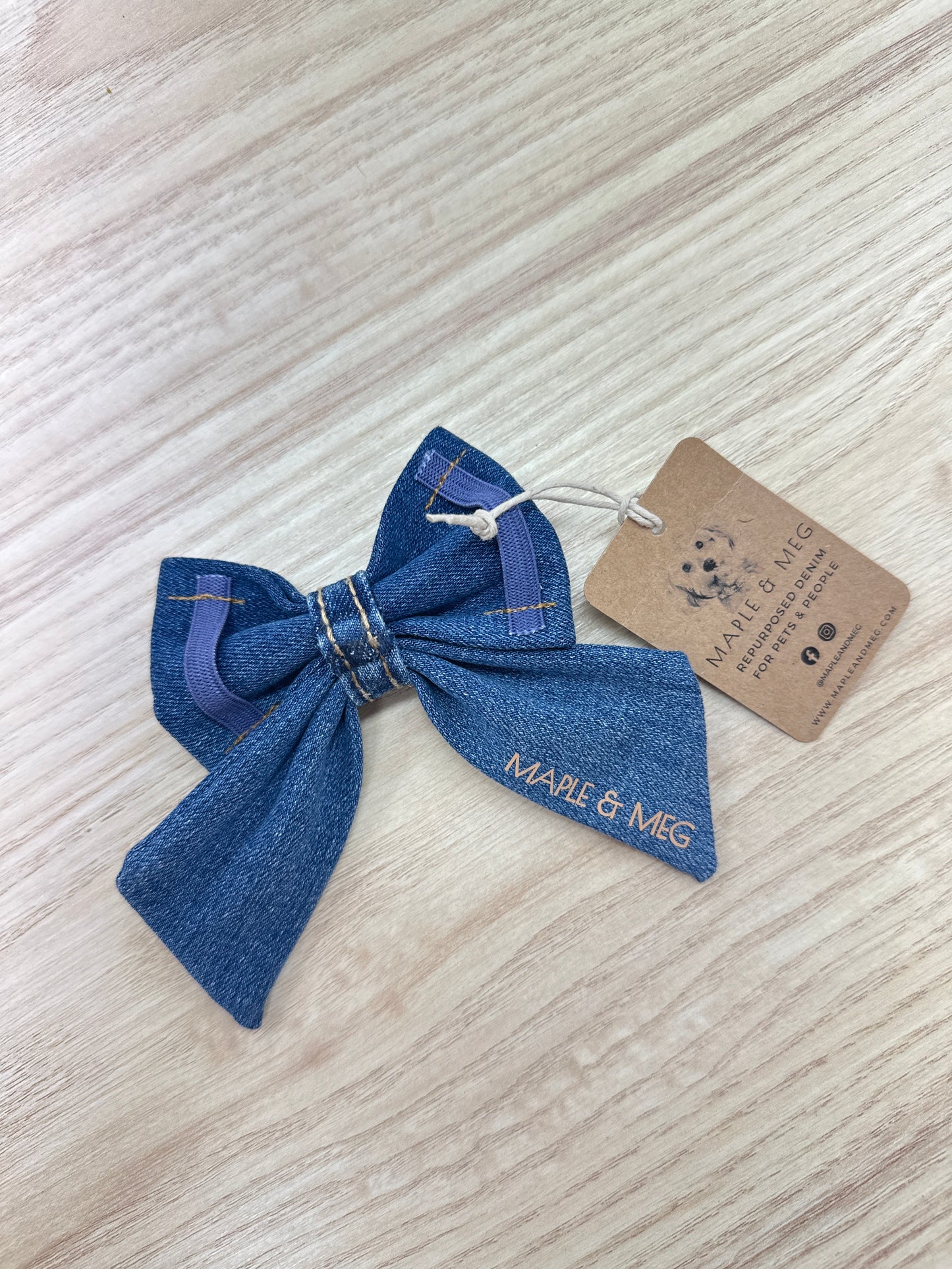 SBPDD01 (SAILOR BOW) - DENIM - PETITE