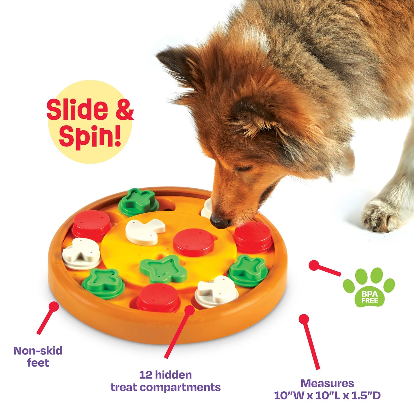Brightkins Pizza Party Interactive Puzzle