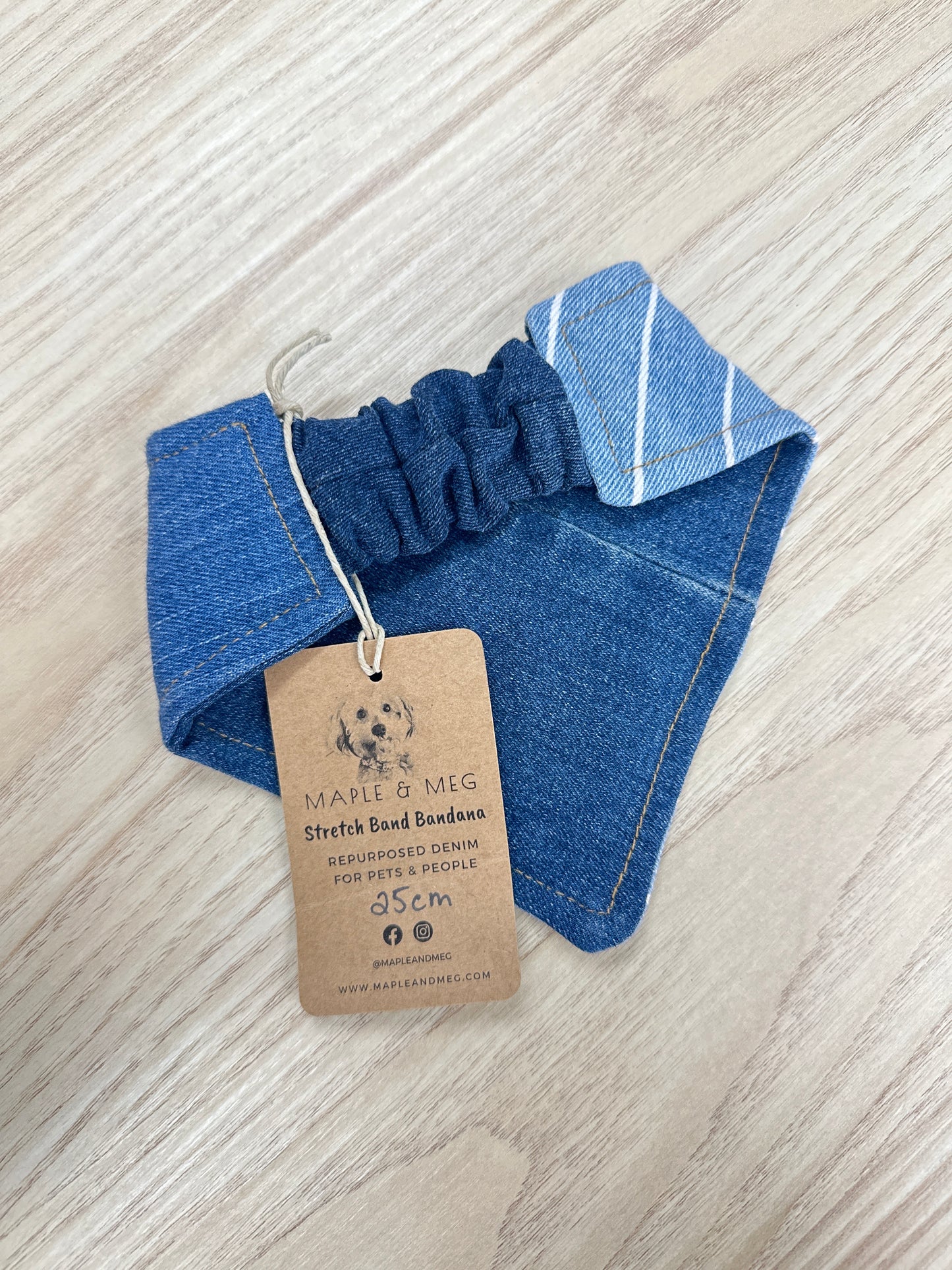 SBSDD25 (1/2 STRIPE/DOUBLE DENIM) - 25CM