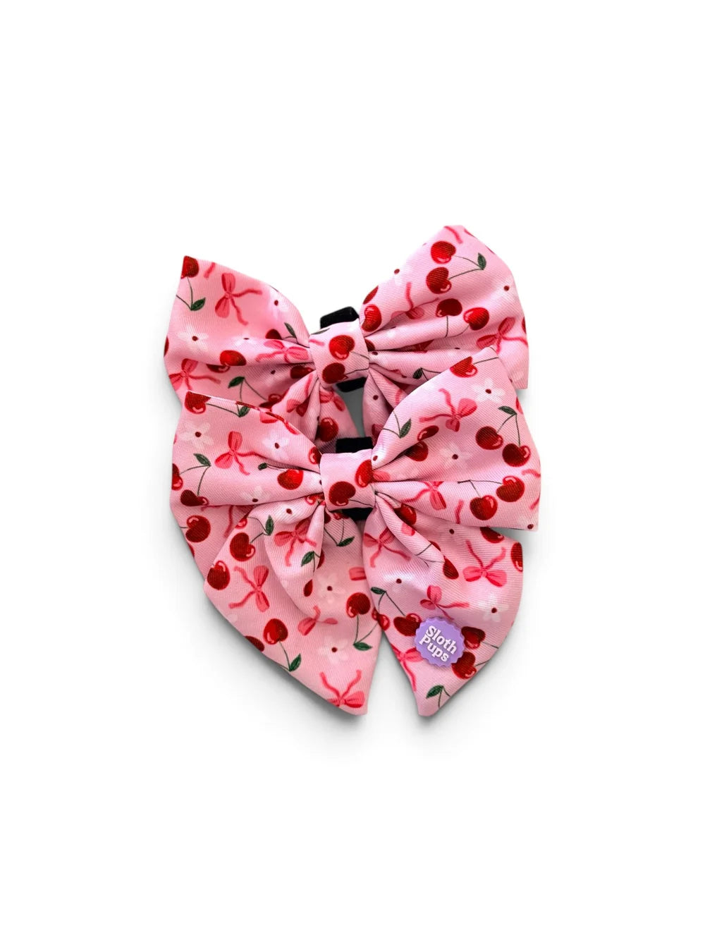 "Cherry Blossom Bows" Handmade Dog Bow Tie 