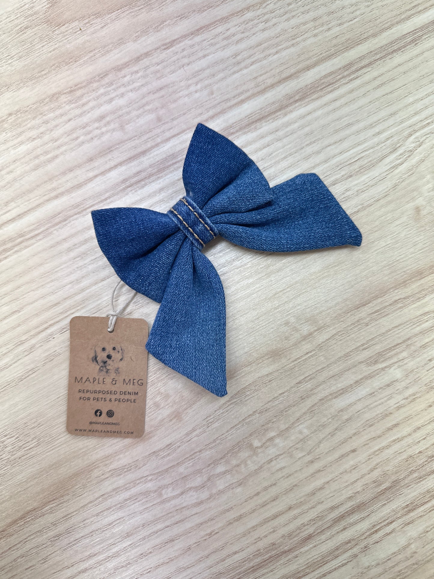 SBPDD01 (SAILOR BOW) - DENIM - PETITE