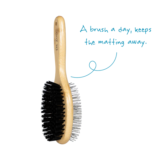 Dr Zoo Bamboo Grooming Brush
