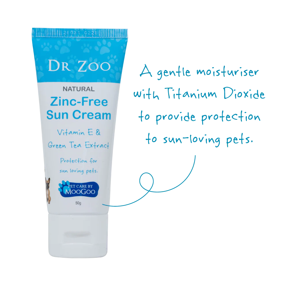 Dr Zoo Natural Zinc-Free Sun Cream 50g