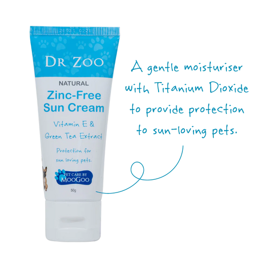Dr Zoo Natural Zinc-Free Sun Cream 50g