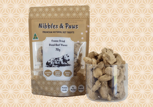 Freeze Dried Beef Pieces 70g