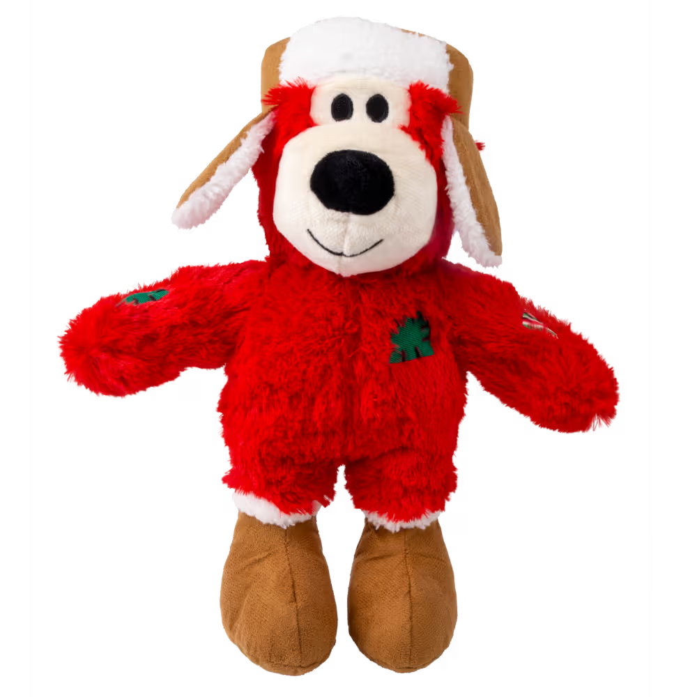 KONG HOLIDAY WILD KNOTS BEAR ASSORTED