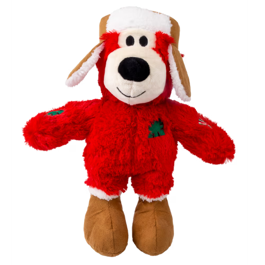 KONG HOLIDAY WILD KNOTS BEAR ASSORTED