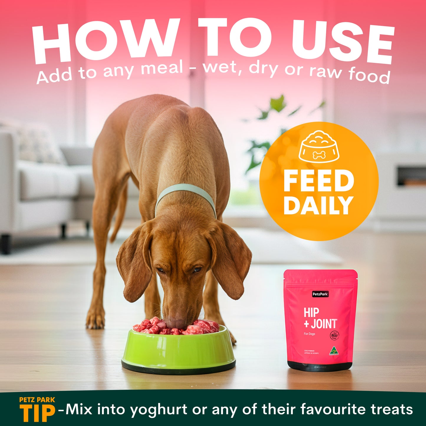 PetzPark - Hip + Joint Supplement For Dogs