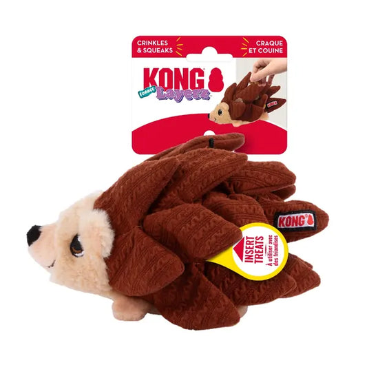 KONG Layerz Forage Hedgehog Medium