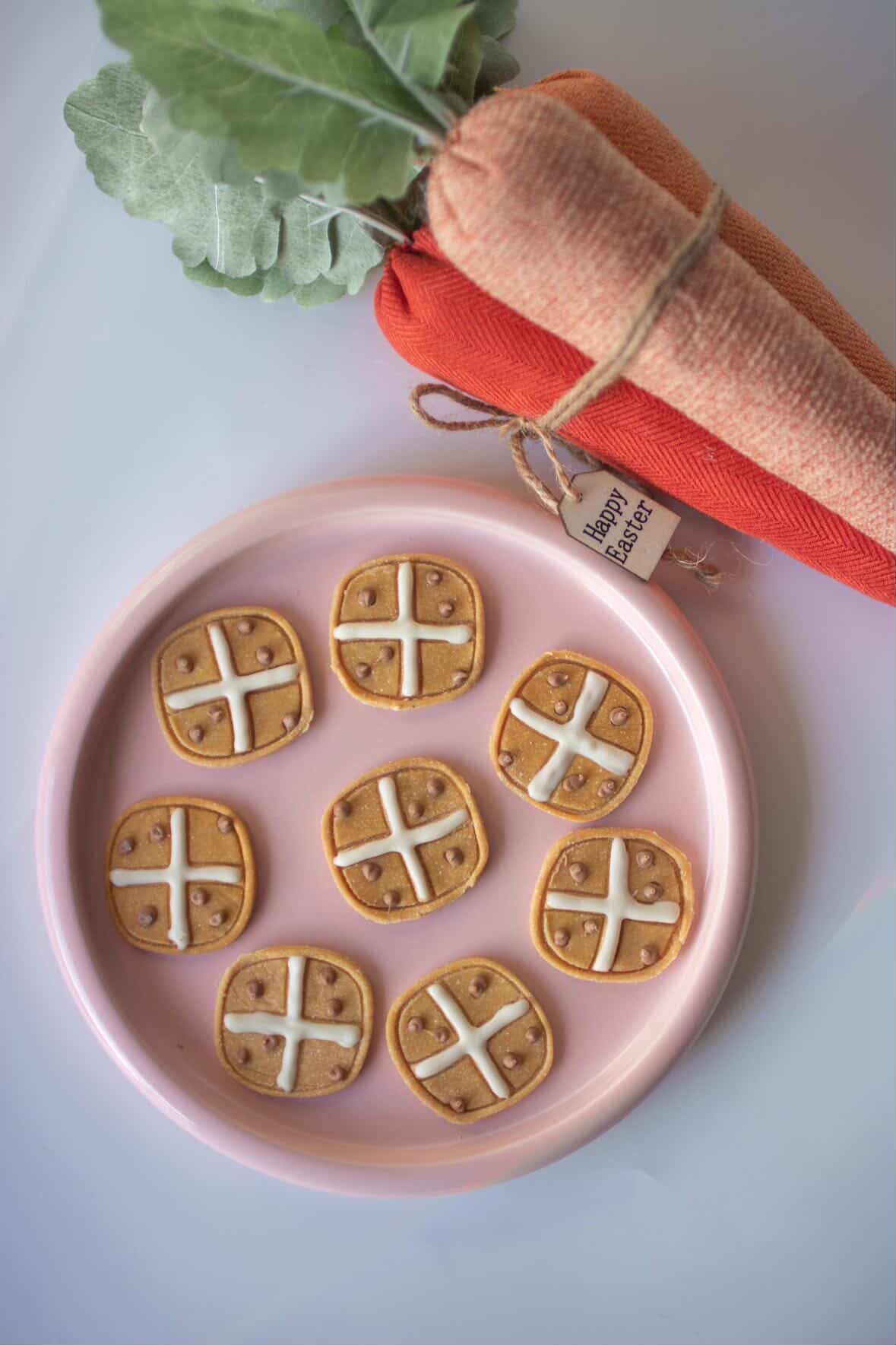 Mini Easter Hot Cross Bun 8pk