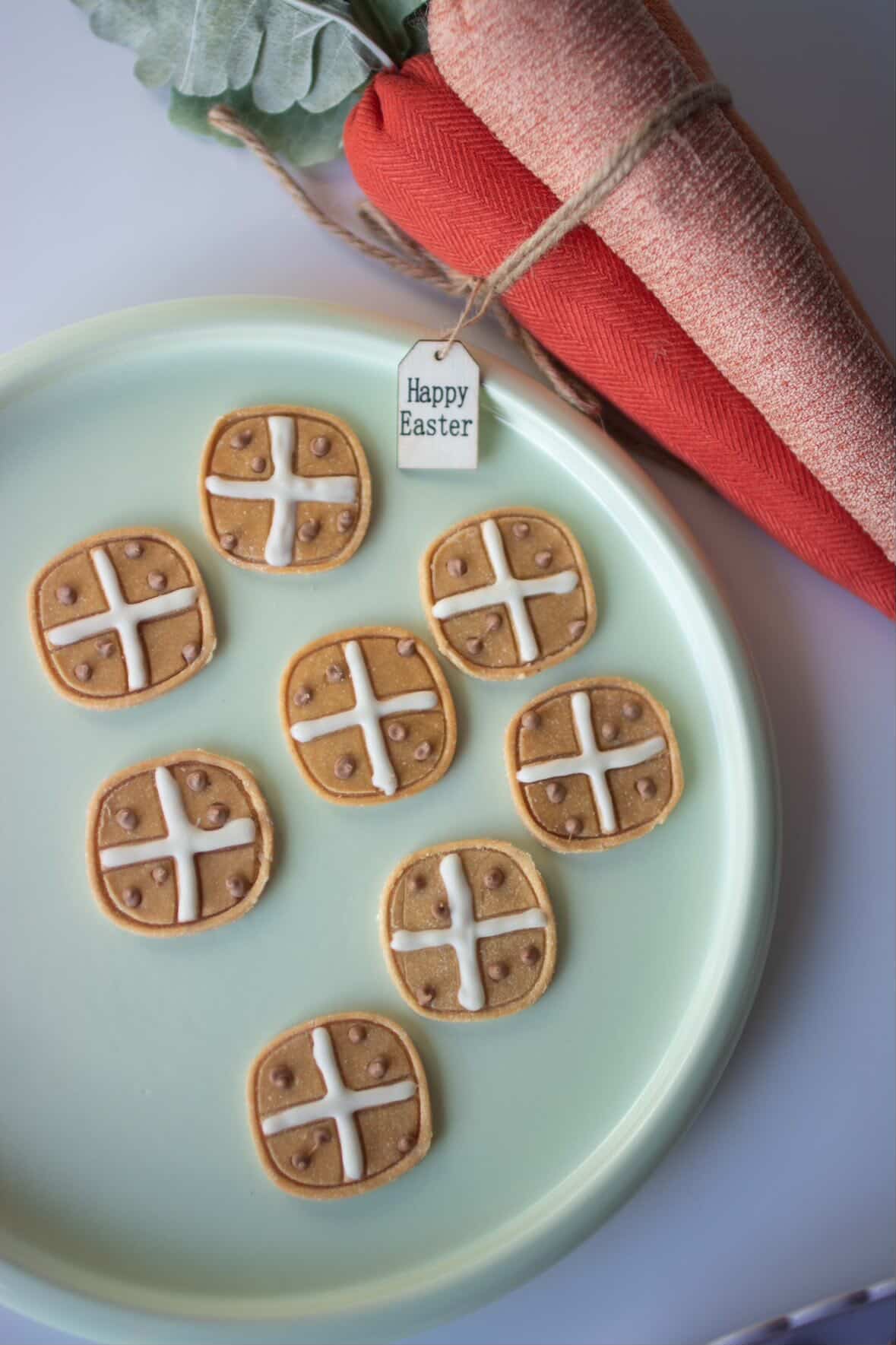 Mini Easter Hot Cross Bun 8pk