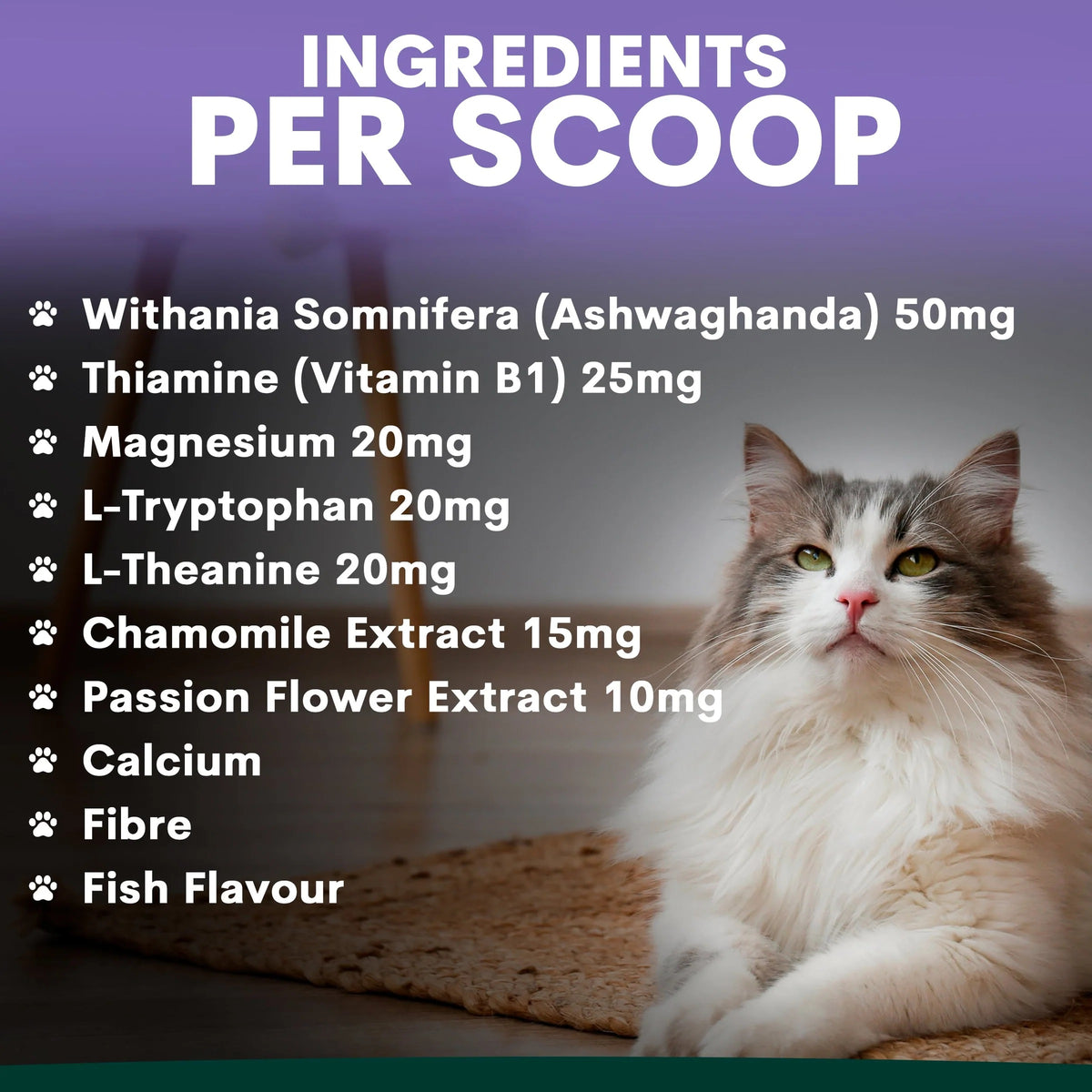 PetzPark - Stress + Anxiety Supplement For Cats