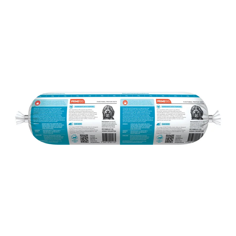 SPD LAMB & ROSEMARY FRESH ROLL 2kg - PICK UP ONLY