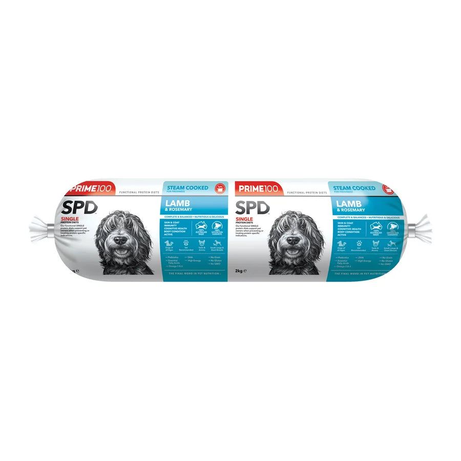 SPD LAMB & ROSEMARY FRESH ROLL 2kg - PICK UP ONLY