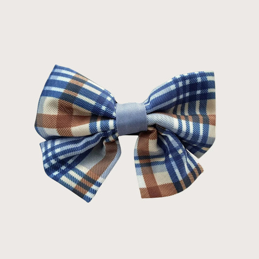Aspen Plaid Sailor Bow Tie