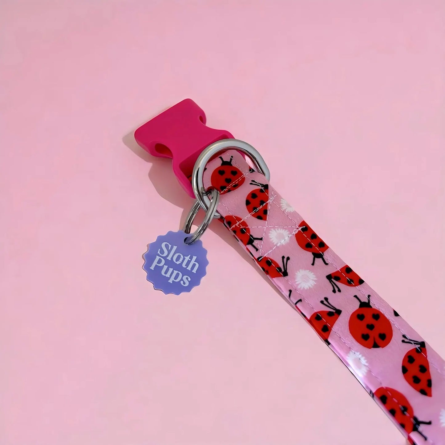 DAISIES AND LOVE BUGS (PLASTIC BUCKLE)