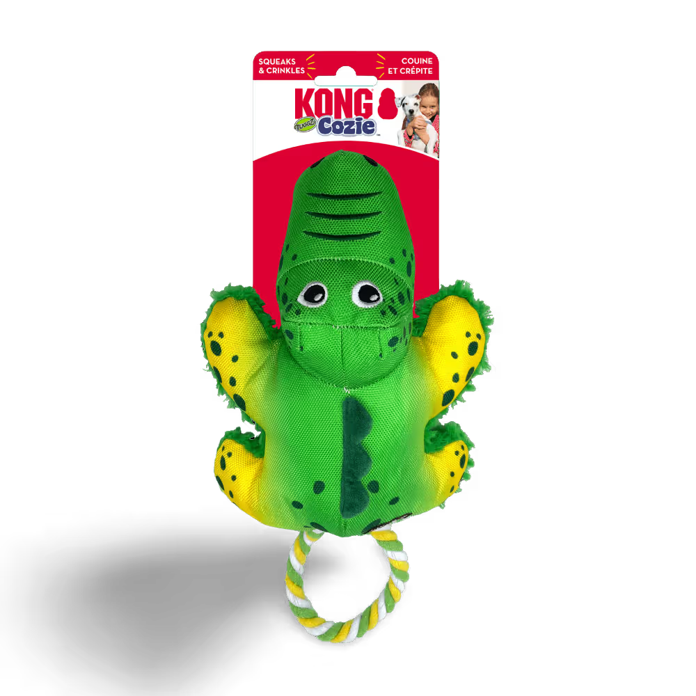 KONG COZIE TUGGZ ALLIGATOR MEDIUM/LARGE