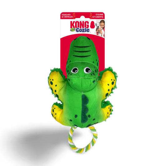 KONG COZIE TUGGZ ALLIGATOR MEDIUM/LARGE