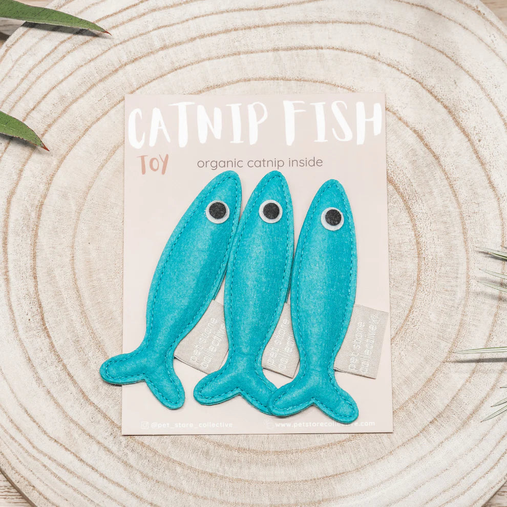 Catnip Fish Toys