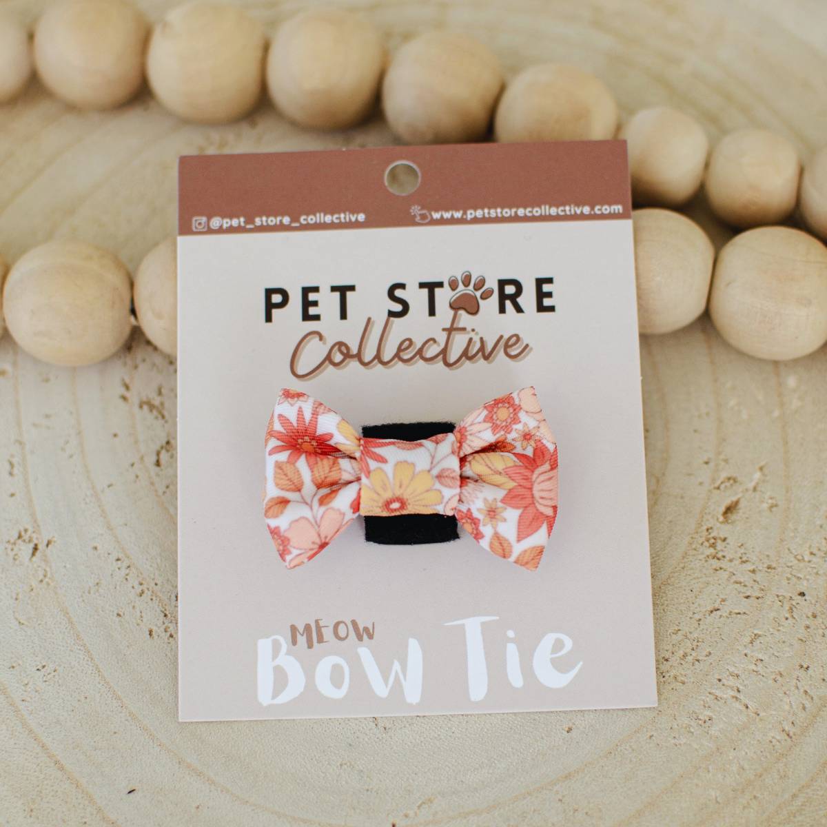 Wildflower Cat Bow Tie