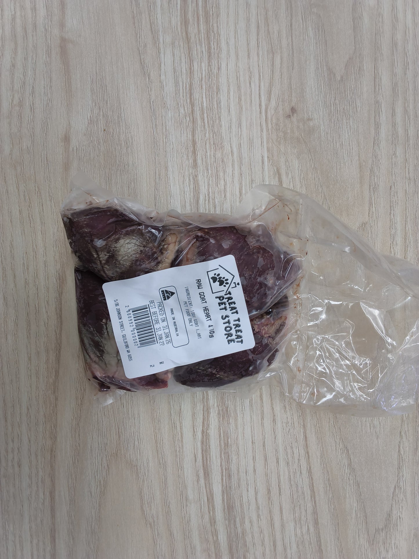 Raw Goat Heart - PICK UP ONLY
