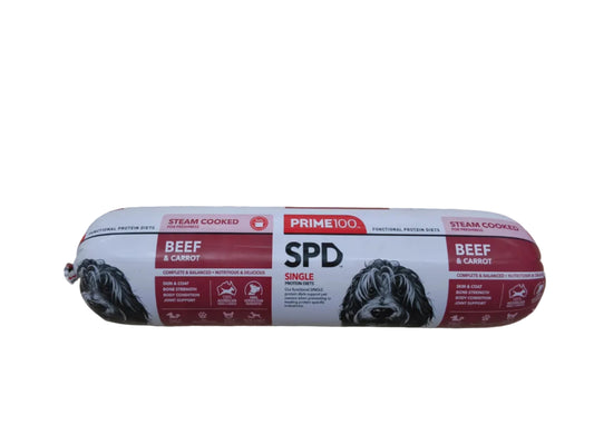 SPD BEEF & CARROT FRESH ROLL 2kg - PICK UP ONLY
