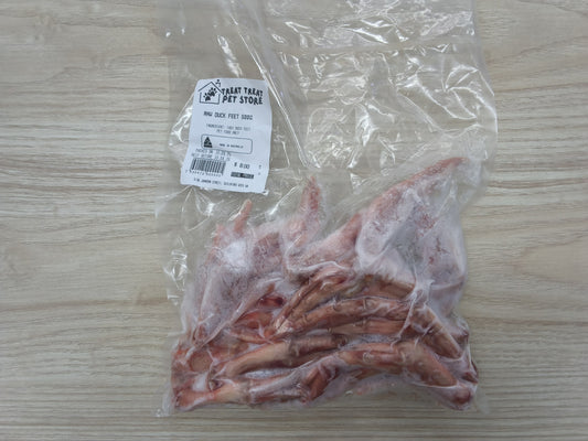 Raw Duck Feet 500g - PICK UP ONLY