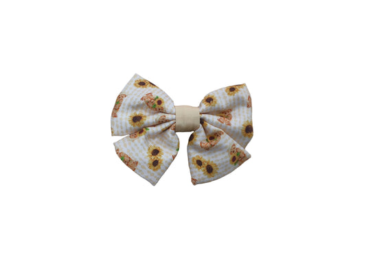 Sunflower Bears Sailor Bow Tie